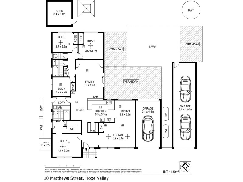 10 Matthews Street, Hope Valley SA 5090 Floorplan