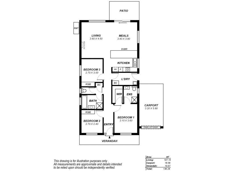 115 Lakeside Drive, Andrews Farm SA 5114 Floorplan