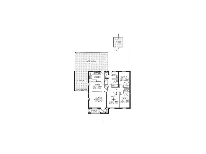 18 Lerida Crescent, Salisbury Downs SA 5108 Floorplan