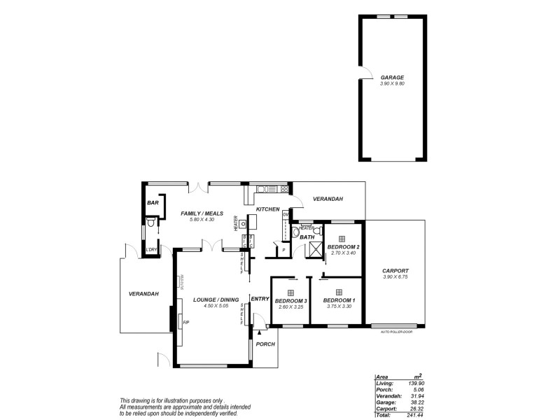 26 Elizabeth Street, Tea Tree Gully SA 5091 Floorplan