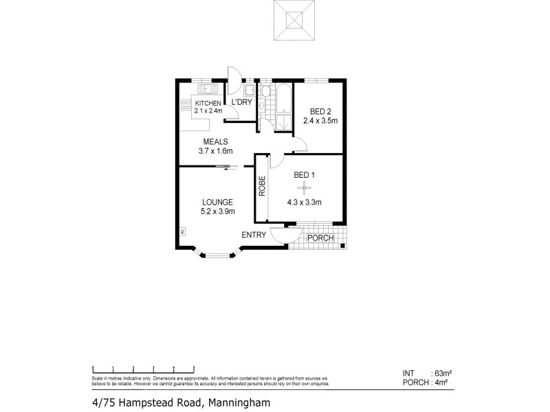 4/75 Hampstead Road, Manningham SA 5086 Floorplan