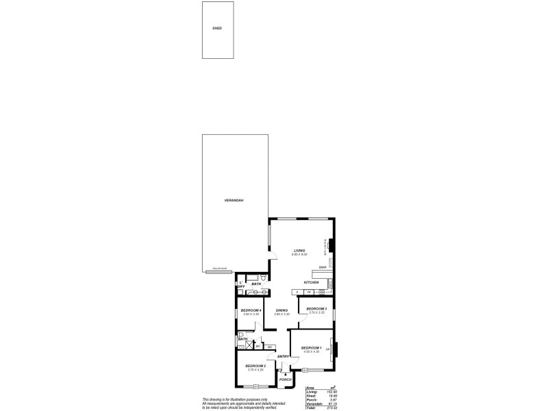 68 McInnes Avenue, Broadview SA 5083 Floorplan