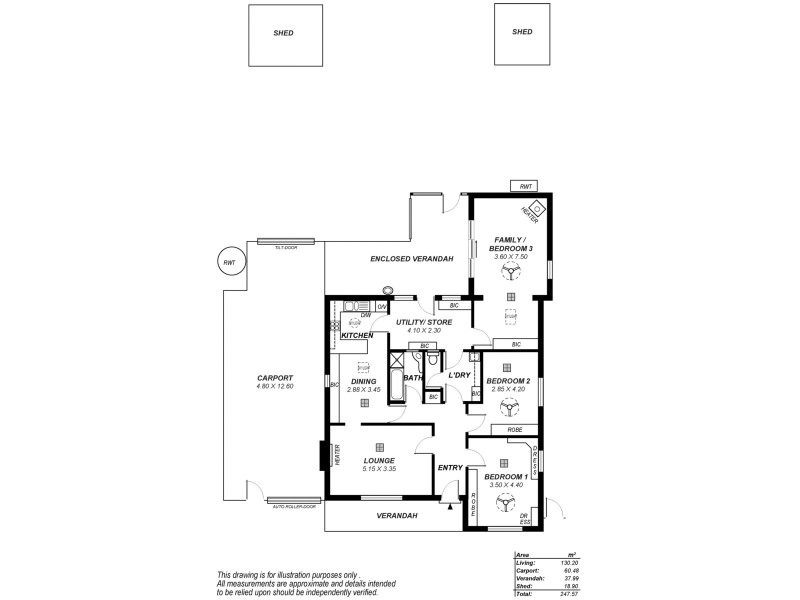 17 Ascot Avenue, Vale Park SA 5081 Floorplan