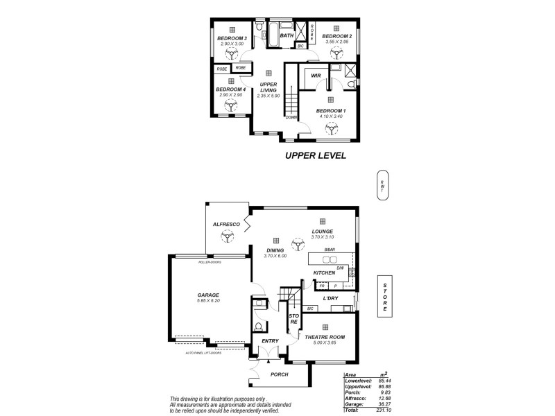 12a Jury Avenue, Rostrevor SA 5073 Floorplan