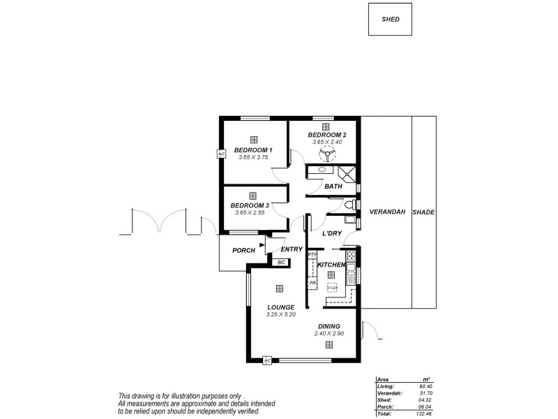 13 Ronald Drive, Salisbury East SA 5109 Floorplan
