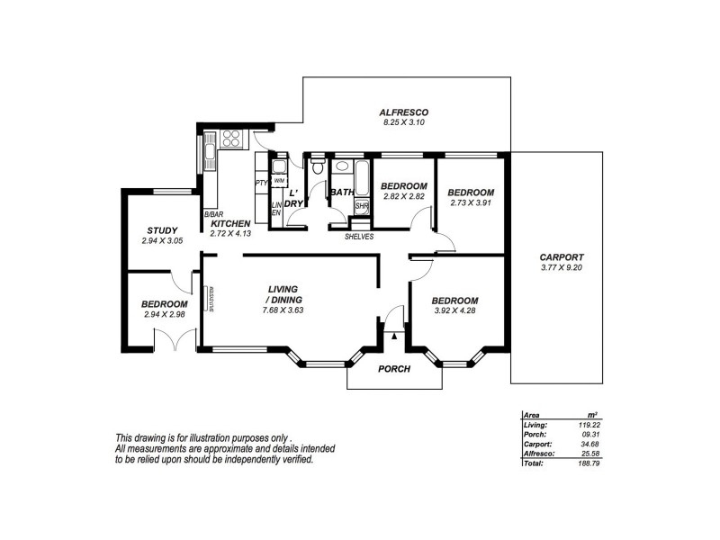 79 Pegasi Avenue, Hope Valley SA 5090 Floorplan