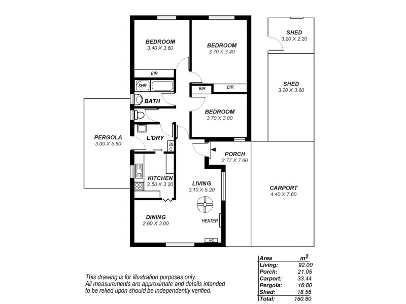 1 Koongarra Crescent, Munno Para SA 5115 Floorplan