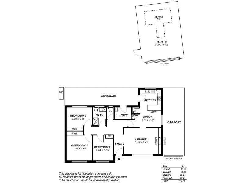 7 Leichardt Avenue, Ingle Farm SA 5098 Floorplan