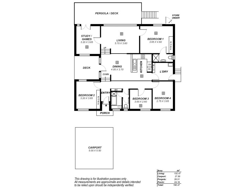 3 Watson Street, Redwood Park SA 5097 Floorplan