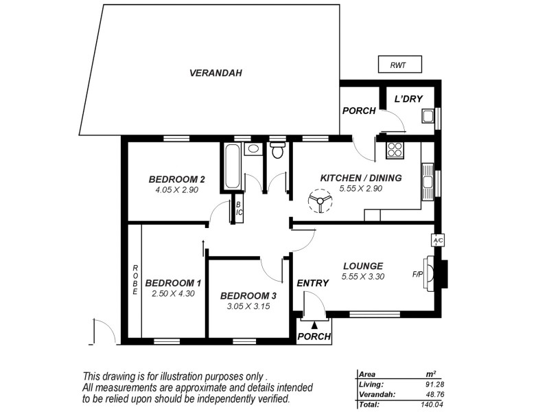 1 Reading Street, Clearview SA 5085 Floorplan