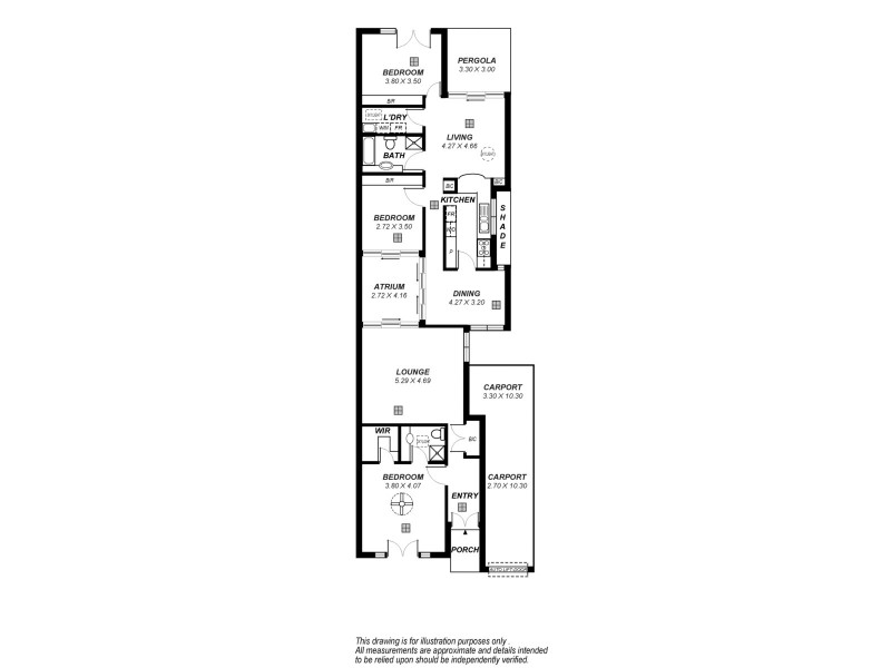 18A Rossington Avenue, Myrtle Bank SA 5064 Floorplan