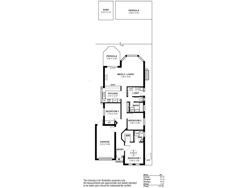 35 RM Williams Drive, Walkley Heights SA 5098 Floorplan