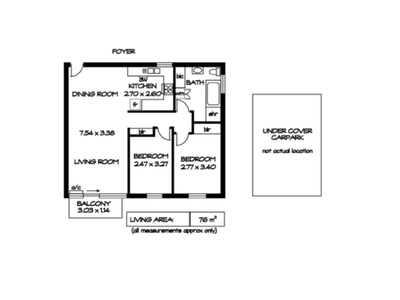 1/237 Fullarton Road, Eastwood SA 5063 Floorplan