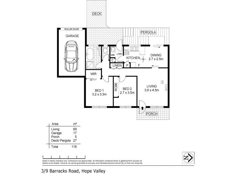 3/9 Barracks Road, Hope Valley SA 5090 Floorplan