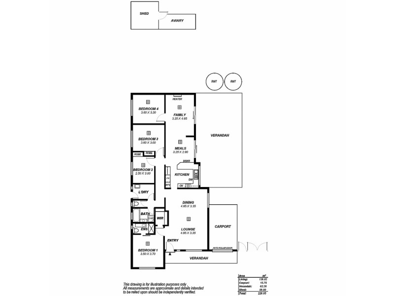11 Litchfield Avenue, Blakeview SA 5114 Floorplan