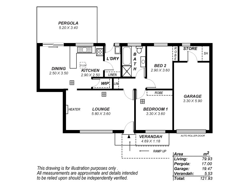 2/28 Arthur Street, Ridgehaven SA 5097 Floorplan