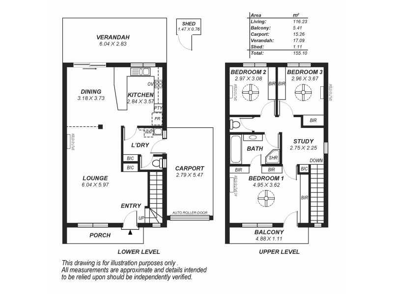 1/20 Hughes Court, Walkley Heights SA 5098 Floorplan