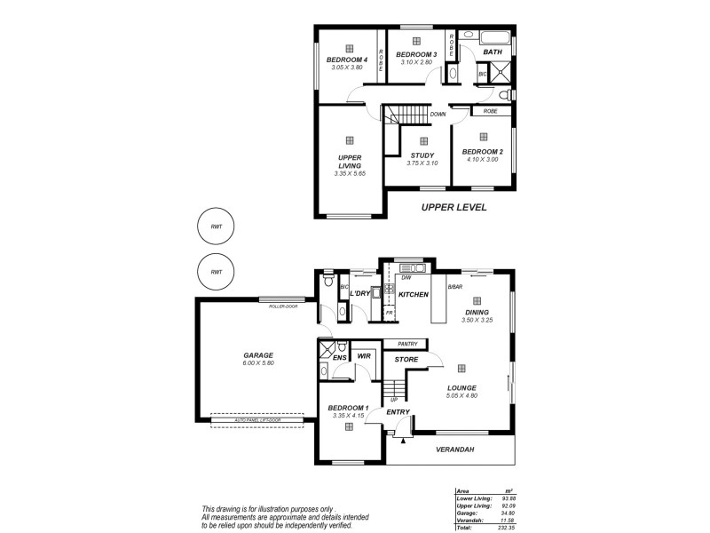 42 Sparks Terrace, Rostrevor SA 5073 Floorplan