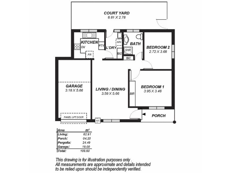 2/29 Ayredale Avenue, Clearview SA 5085 Floorplan