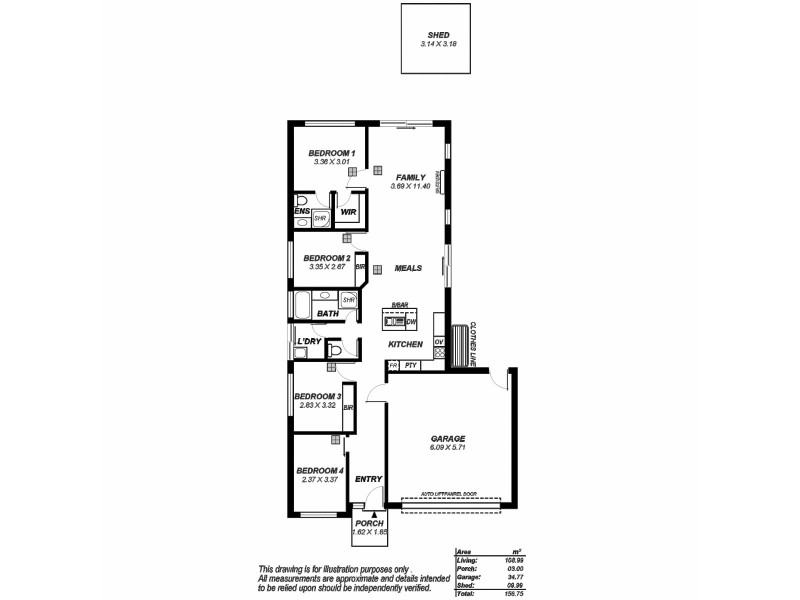 8 Semillon Crescent, Andrews Farm SA 5114 Floorplan
