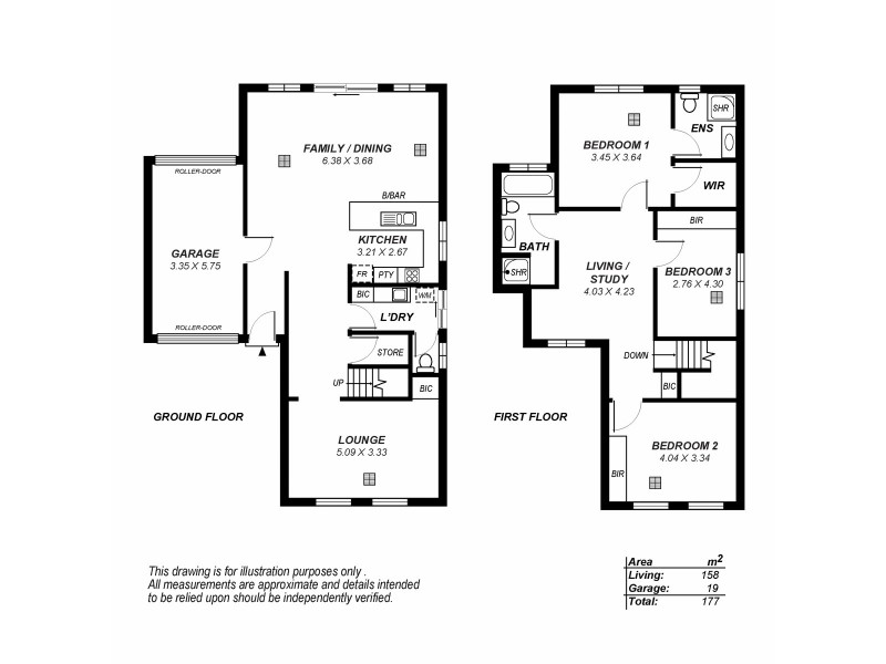 1 – 4/14 Whinnen Street, St Agnes SA 5097 Floorplan