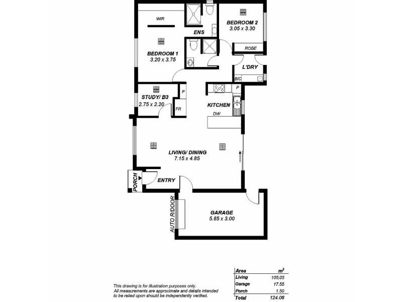 5B Guildford Street, Clearview SA 5085 Floorplan