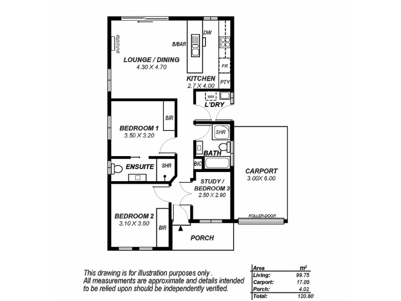 3/35 – 41 Saints Road, Salisbury Plain SA 5109 Floorplan