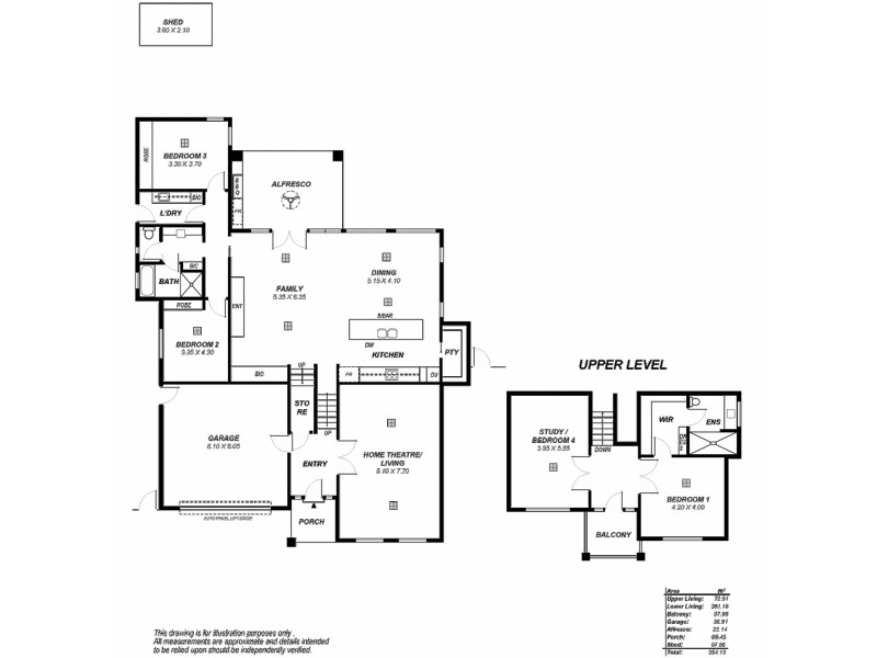1 Guesthouse Court, Walkley Heights SA 5098 Floorplan