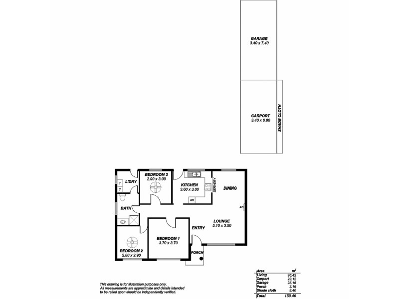 24 Glenere Drive, Modbury SA 5092 Floorplan
