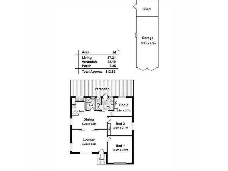 6 Melrose Avenue, Clearview SA 5085 Floorplan