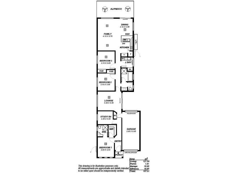 15 Stuart Street, Hillcrest SA 5086 Floorplan