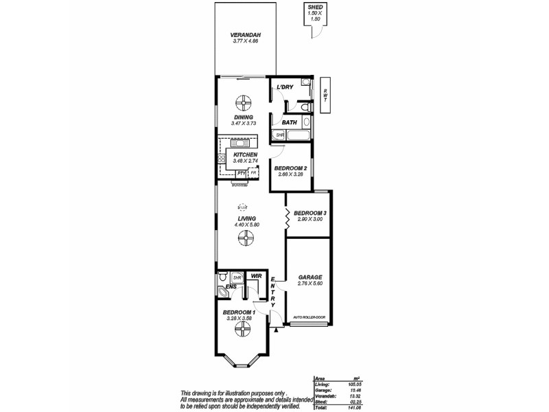 18 Greys Court, Oakden SA 5086 Floorplan