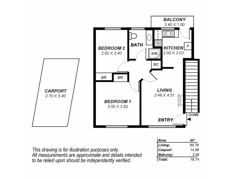 17/27 Tudor Street, Dulwich SA 5065 Floorplan