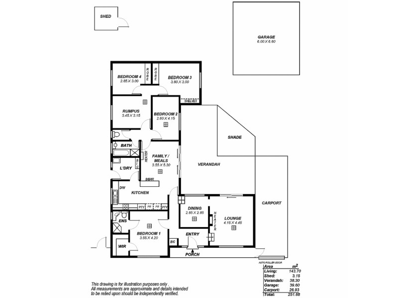 629 Yatala Vale Road, Fairview Park SA 5126 Floorplan