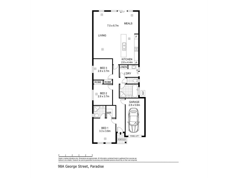 98a George Street, Paradise SA 5075 Floorplan