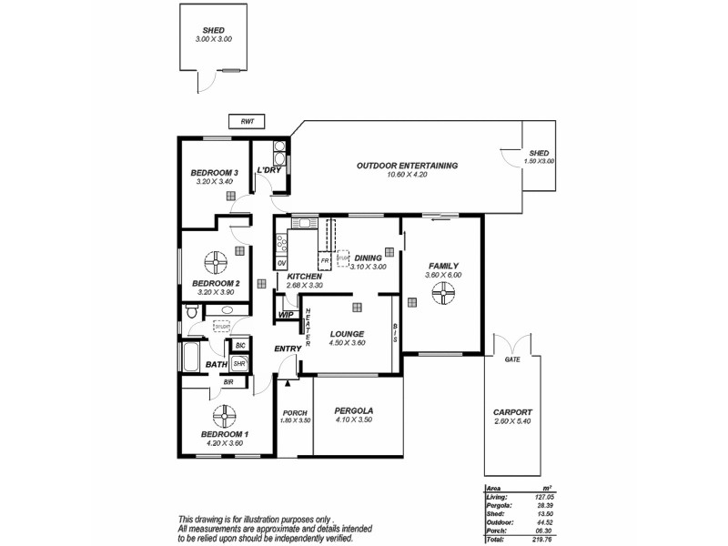 30 Doxiadis Street, St Agnes SA 5097 Floorplan