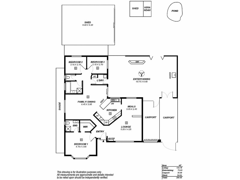 15 Tarqui Drive, Paralowie SA 5108 Floorplan