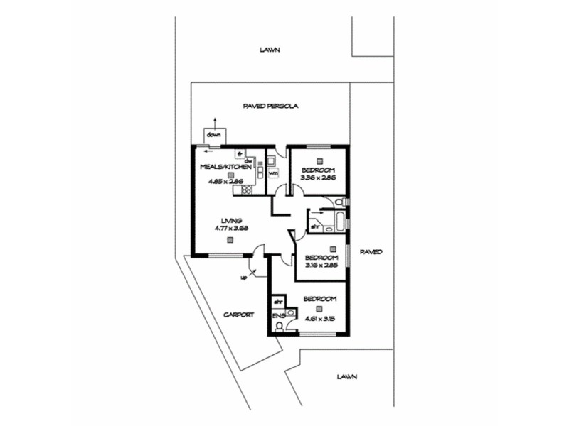 10a Bank Crescent, St Agnes SA 5097 Floorplan