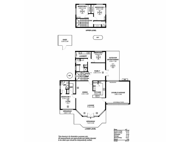 2 Avenger Place, Walkley Heights SA 5098 Floorplan