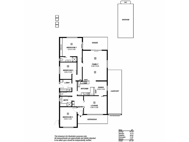 1 Waterman Avenue, Vale Park SA 5081 Floorplan
