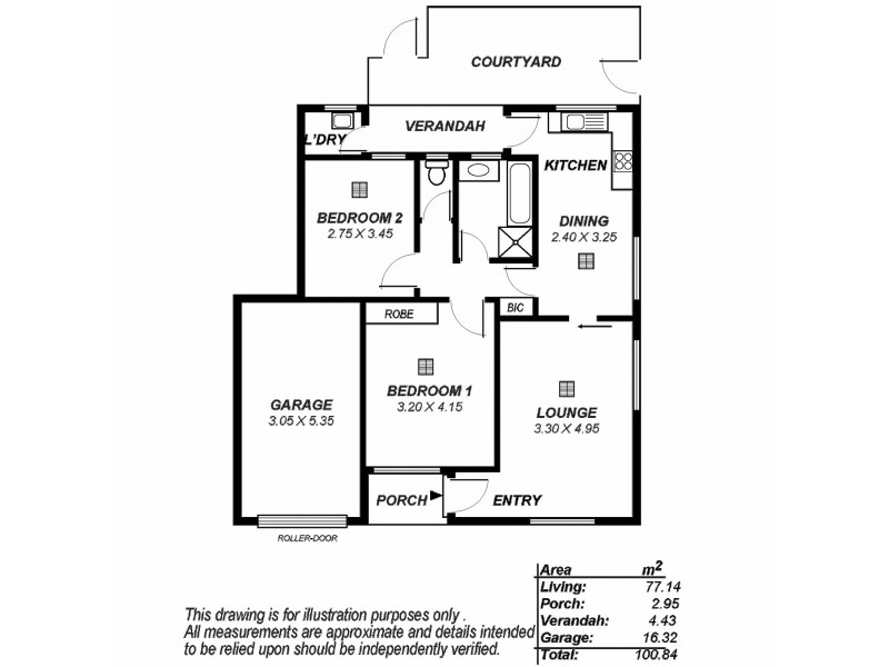 3/331 Churchill Road, Kilburn SA 5084 Floorplan