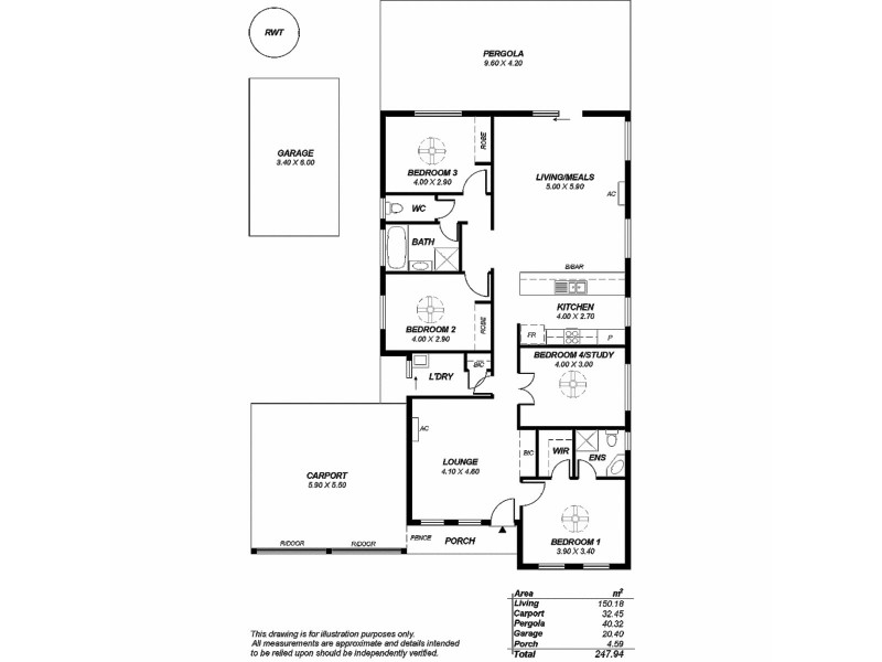 44 Charta Circuit, Smithfield SA 5114 Floorplan