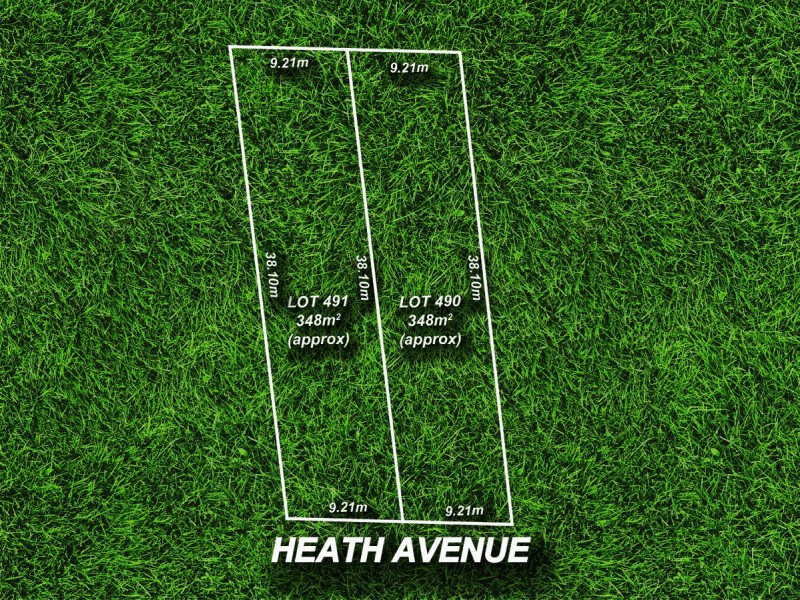 Lot 490 & 491/8 Heath Avenue, Tea Tree Gully SA 5091