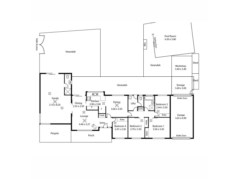 12 Emerald Drive, Ingle Farm SA 5098 Floorplan