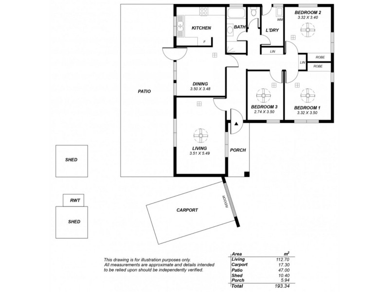 17 Howe Court, Salisbury East SA 5109 Floorplan