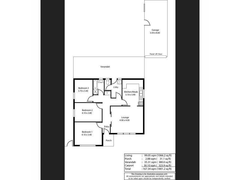 2 Fourth Avenue, Klemzig SA 5087 Floorplan