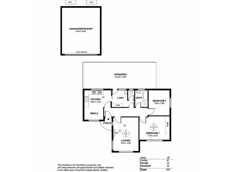 22 Poltawa Terrace, Broadview SA 5083 Floorplan