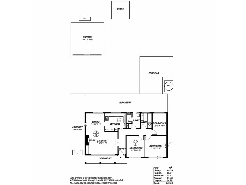 96 Hancock Road, St Agnes SA 5097 Floorplan