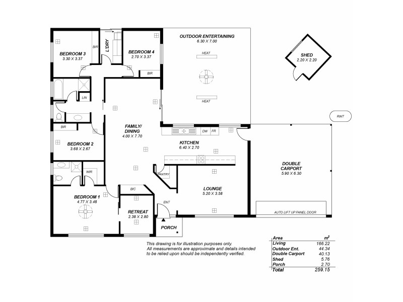 29 Farmhouse Avenue, Walkley Heights SA 5098 Floorplan