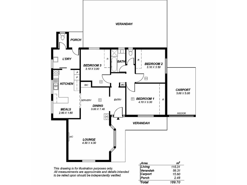 12 Bridport Street, Elizabeth Park SA 5113 Floorplan
